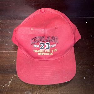 2️⃣3️⃣🏀 Michael Jordan Chicago Bulls Retirement Hat Jumpman 1993 RARE! 🏀2️⃣3️⃣